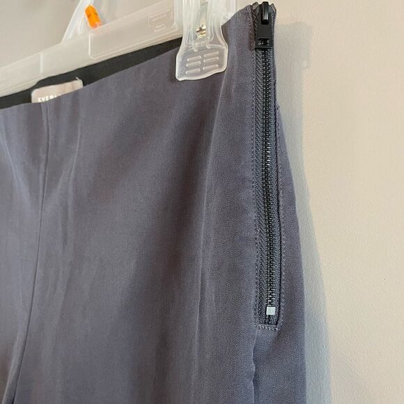 Everlane The Side-Zip Work Pant in Dark Slate Gray | SZ 8 - Picture 10 of 13